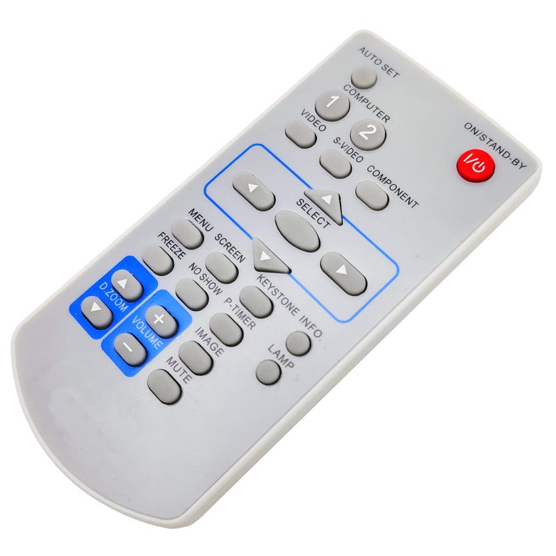 INTECHING 9450864972 Projector Remote Control for Eiki LC-XA20, LC-XB21B, LC-XB31, LC-XB33, LC-XB40, LC-XB41, LC-XB42, LC-XD25, LC-XD25U - Image 2